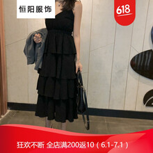 純色吊帶裙，讓你變身女神主角