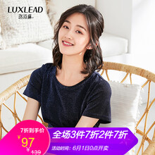 洛詩(shī)琳（LUXLEAD） 毛球 短袖 T恤 女 圓領(lǐng)