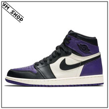 NIKE籃球鞋黑紫腳趾男款555088-501 