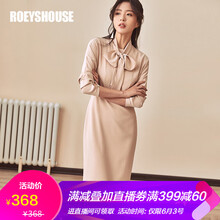 修身連衣裙杏粉色,元素,樣式,趨勢,新款,流行