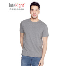 INTERIGHT 短袖 男士T恤 深灰色 XL，L，XXL，M