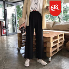 寬松休閑闊腿褲，穿出你的少女心