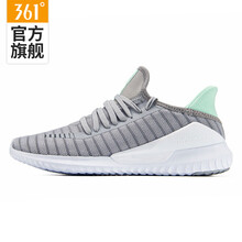 361度跑步鞋太空灰/螢光白綠 35，36，37，38，39，40