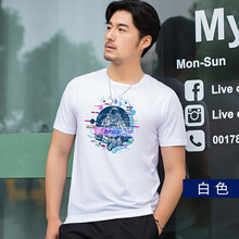 比菲力（BEVERRY） 短袖 男士T恤 女款黑色圓領(lǐng) 