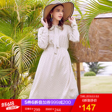 時(shí)尚刺繡連衣裙，打造優(yōu)雅小仙女
