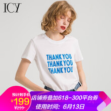 ICY  短袖 T恤 女 圓領(lǐng)