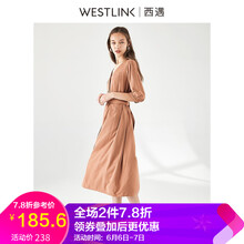 收腰袖連衣裙，打造曼妙身姿