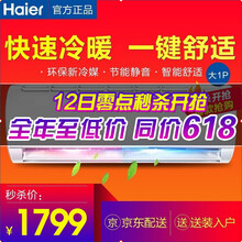 海爾（Haier） 大1匹 壁掛式 空調(diào) 掛機(jī)系列