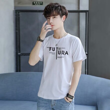 未知 短袖 男士T恤 fut白色 