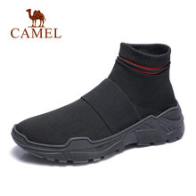 駱駝（CAMEL）男士A842088124  黑/紅 41