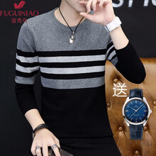 富貴鳥（FGN） 長(zhǎng)袖 男士T恤 黑色 XL，L，M，加大，XXL，XXXL