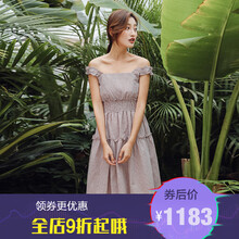 復(fù)古格子裙，打造浪漫小仙女