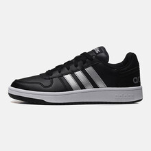 阿迪達(dá)斯（Adidas）板鞋DB2935黑色+銀金屬 