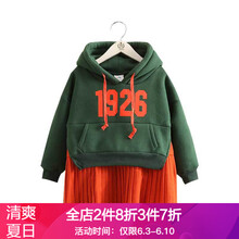女童冬裝衛(wèi)衣裙