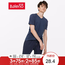 班尼路（Baleno） 短袖 男士T恤 V領(lǐng)-02B 