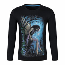 Meicarol 長(cháng)袖 男士T恤 天使 長(cháng)袖 