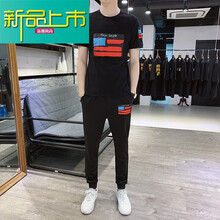 富貴鳥（FUGUNIAO） 短袖 男士T恤 T23黑色 