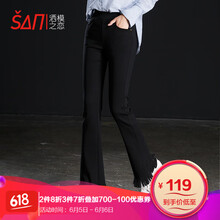 牛仔褲女模