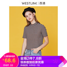 女條紋罩衫