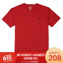 Polo Ralph Lauren 短袖 男士T恤 Red 大紅 