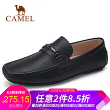 駱駝（CAMEL）男士A912037240  黑色 40