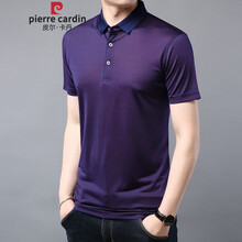 皮爾卡丹（pierrecardin） 長(zhǎng)袖 男士T恤 9812酒紅 