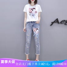 韓聞（HANWEN） 蝴蝶結 短袖 T恤 女 