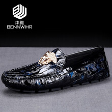 本維（BENNWIHR）男士黑色 37