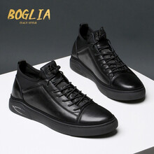 伯格利亞（BOGLIA）男士黑色 43