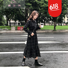 黛芷芙 碎花 荷葉邊，綁帶，印花，蝴蝶結(jié) 連衣裙