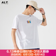 ALTFINEISM 短袖 男士T恤 款A(yù)白色 