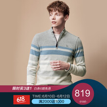 哈吉斯（HAZZYS） 長(cháng)袖 男士T恤 灰色GE 