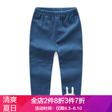 嬰兒深藍色褲子