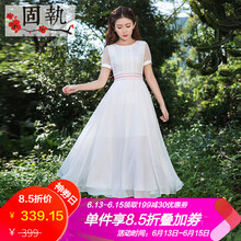 固執(zhí)（OBSTINATE） 純色 紗網(wǎng)，蕾絲 連衣裙