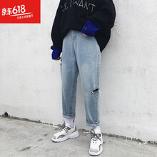修身牛仔背帶褲，穿出你的美