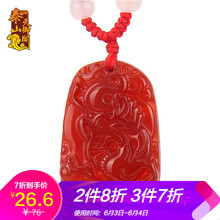 紅羊吊墜