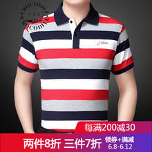 鱷魚恤（Crocosport） 短袖 男士T恤 YDL905-紅色 