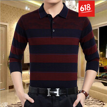 佐歐雅（ZUOOUYA） 長(cháng)袖 男士T恤 酒紅色813 