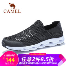 駱駝（CAMEL）男士A922303160 黑色 男 38