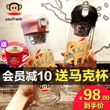 大嘴猴（Paul Frank）玻璃杯300ml，201-300ml