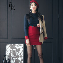 純色長(cháng)袖打底衫，微胖妹子的福音