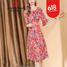 圓領(lǐng)袖連衣裙，打造優(yōu)雅小仙女