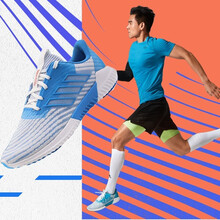 阿迪達(dá)斯（Adidas）跑步鞋EF2663/白色 41