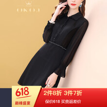圓領(lǐng)連衣裙，讓你變身時尚女神