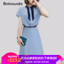 bobowaltz 條紋 拼接，拼色 連衣裙