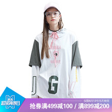 古由卡（GUUKA）  短袖 T恤 女 連帽