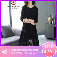 銅氨絲連衣裙
