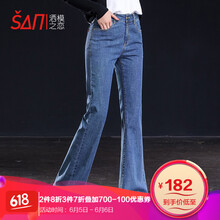 牛仔褲女模