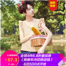上衣,無袖森女棉,元素,流行,趨勢,新款,樣式