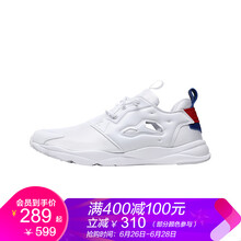 Reebok跑步鞋DV3745-白色/藍(lán)色/紅色 